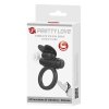 PRETTY LOVE - VIBRANT PENIS RING DEBONAIRE Black, 10 vibration functions